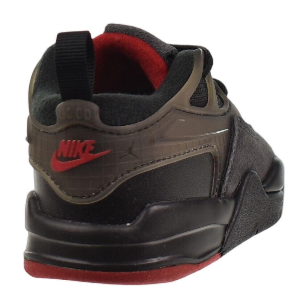 Jordan 4 RM Toddlers' Shoes Black/Varsity Red fq7937-060