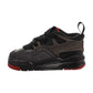 Jordan 4 RM Toddlers' Shoes Black/Varsity Red fq7937-060