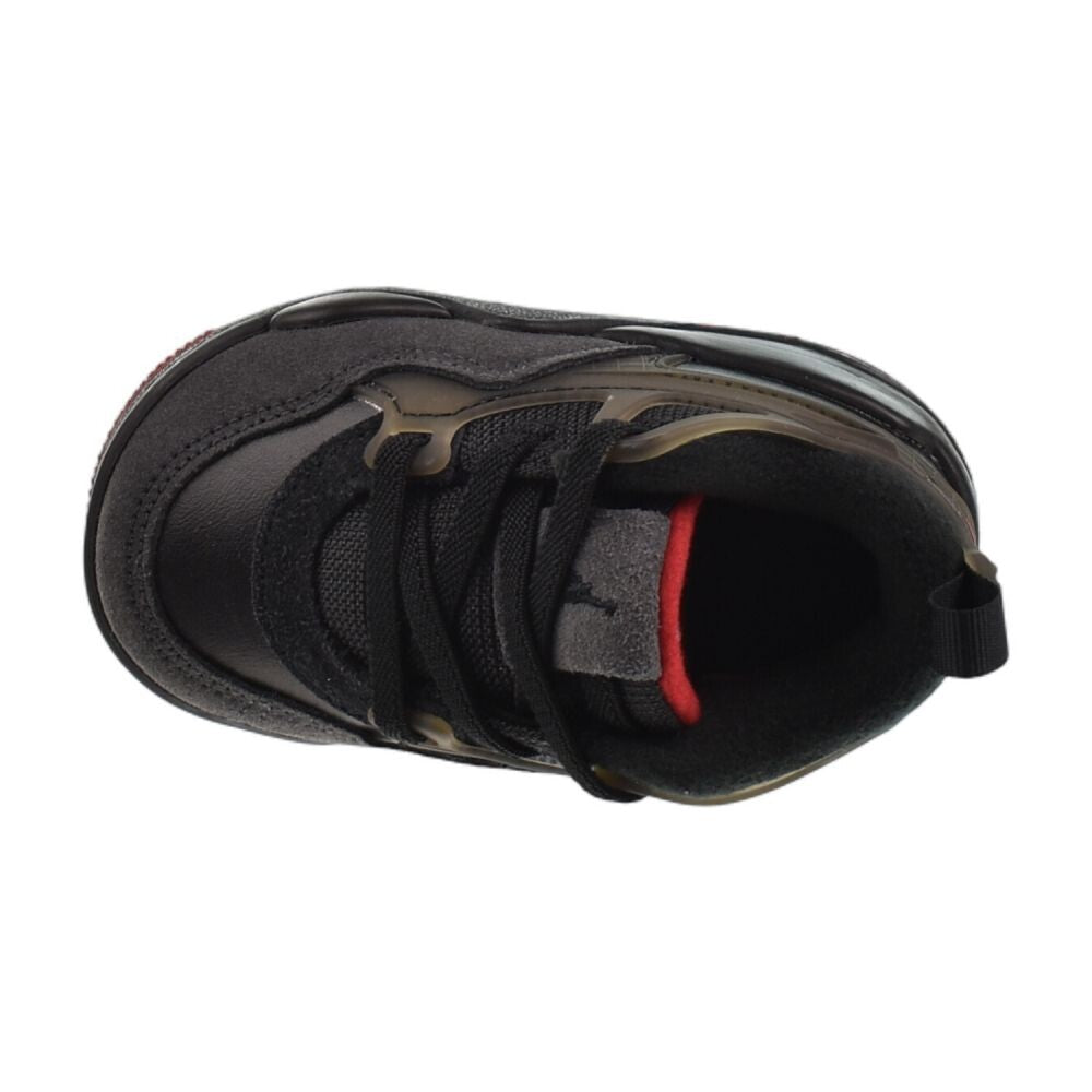 Jordan 4 RM Toddlers' Shoes Black/Varsity Red fq7937-060