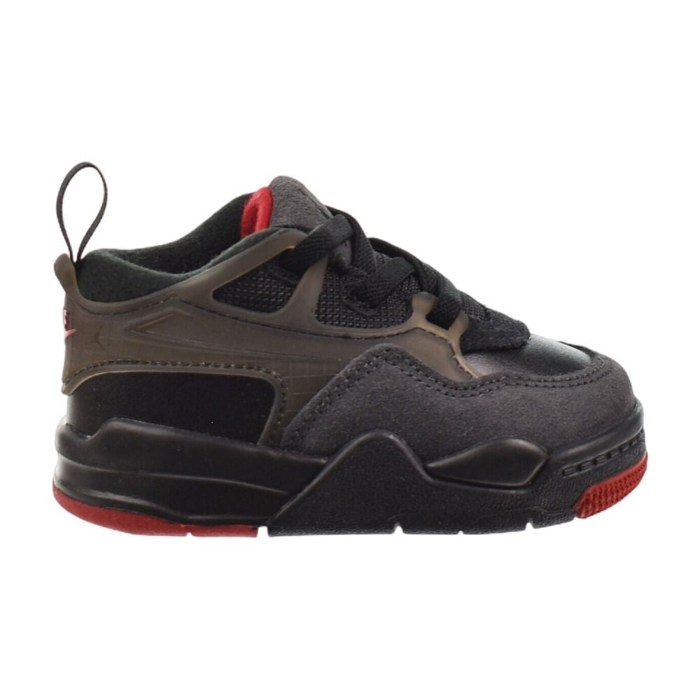 Jordan 4 RM Toddlers' Shoes Black/Varsity Red fq7937-060