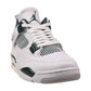 Air Jordan 4 Retro "Oxidized Green" Men's Shoes White-Neutral Grey