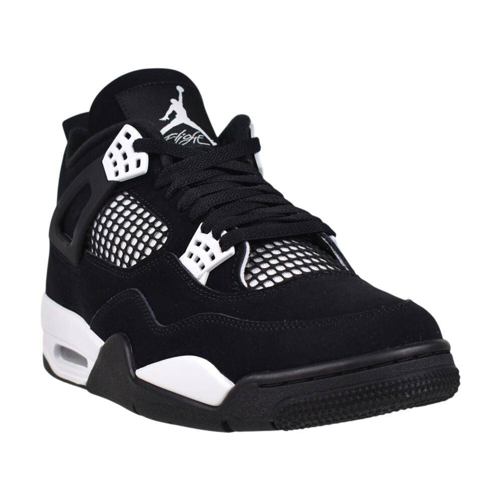 Air Jordan 4 Retro "White Thunder" Men's Shoes Black/White fq8138-001