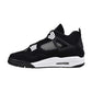 Air Jordan 4 Retro "White Thunder" Men's Shoes Black/White fq8138-001