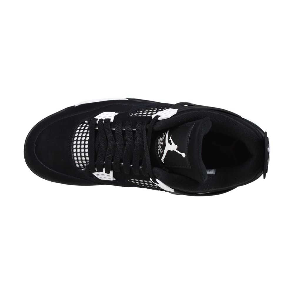 Air Jordan 4 Retro "White Thunder" Men's Shoes Black/White fq8138-001