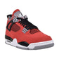 Air Jordan 4 Retro "Toro Bravo" Mens Shoes Fire Red/White/Black fq8138-600