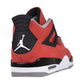 Air Jordan 4 Retro "Toro Bravo" Mens Shoes Fire Red/White/Black fq8138-600