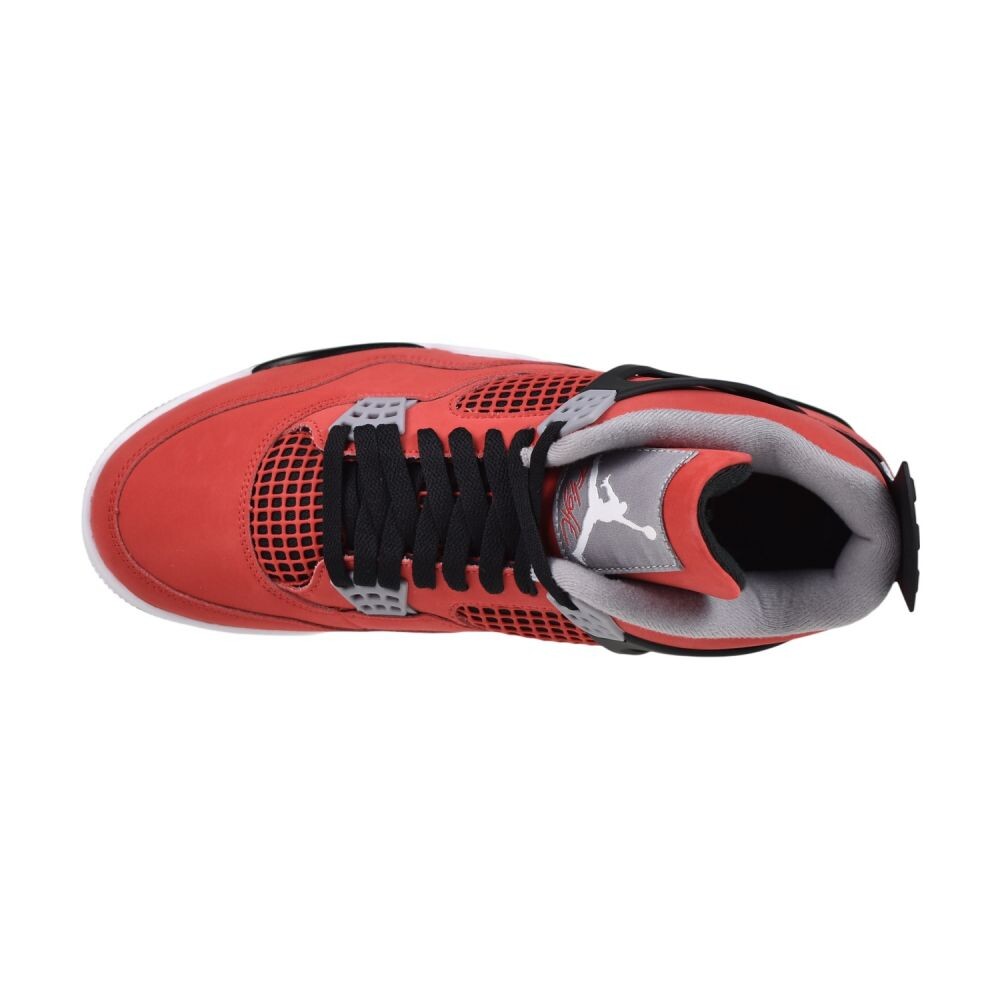 Air Jordan 4 Retro "Toro Bravo" Mens Shoes Fire Red/White/Black fq8138-600