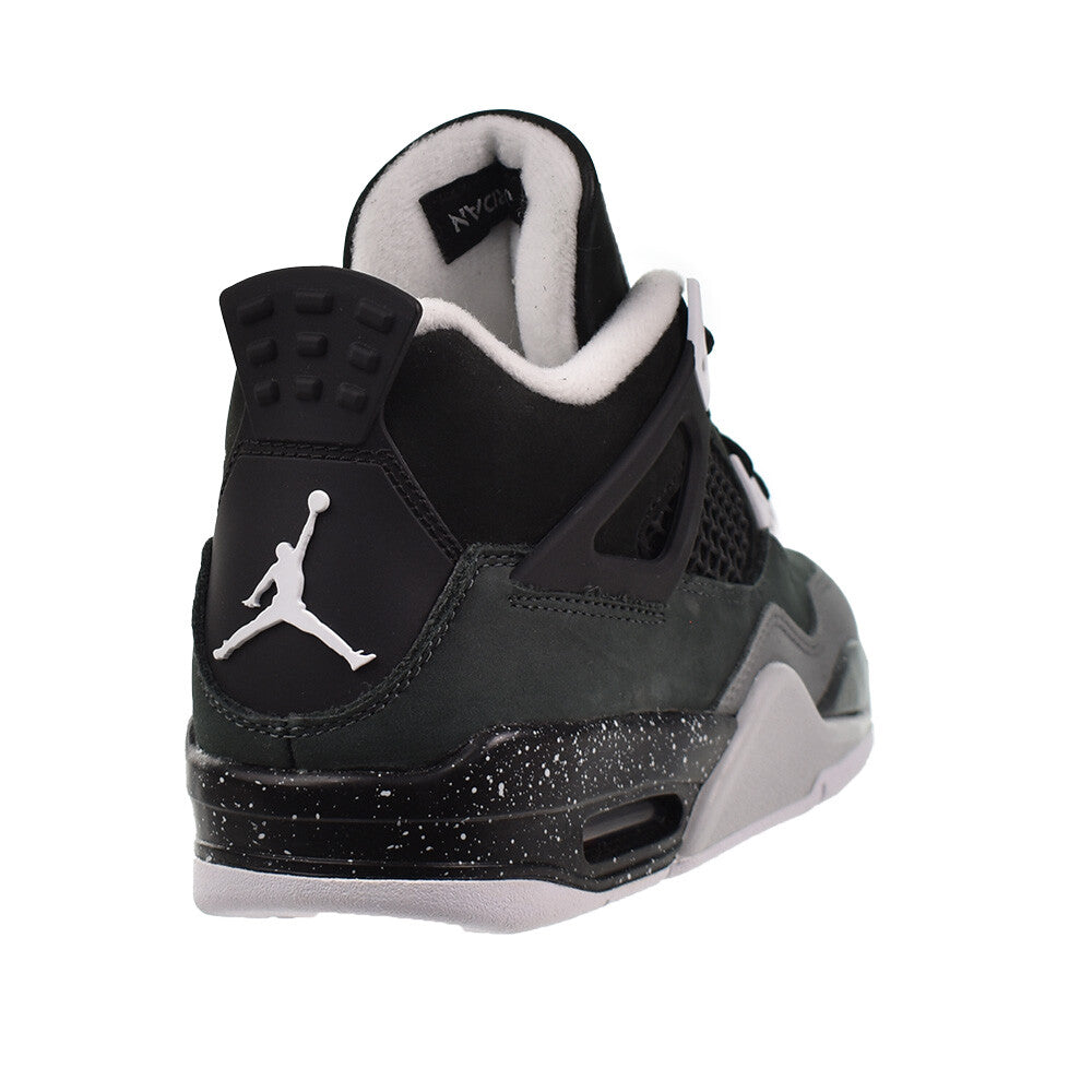 Jordan 4 Retro "Fear" (GS) Big Kids' Shoes Black/White-Anthracite fq8213-002
