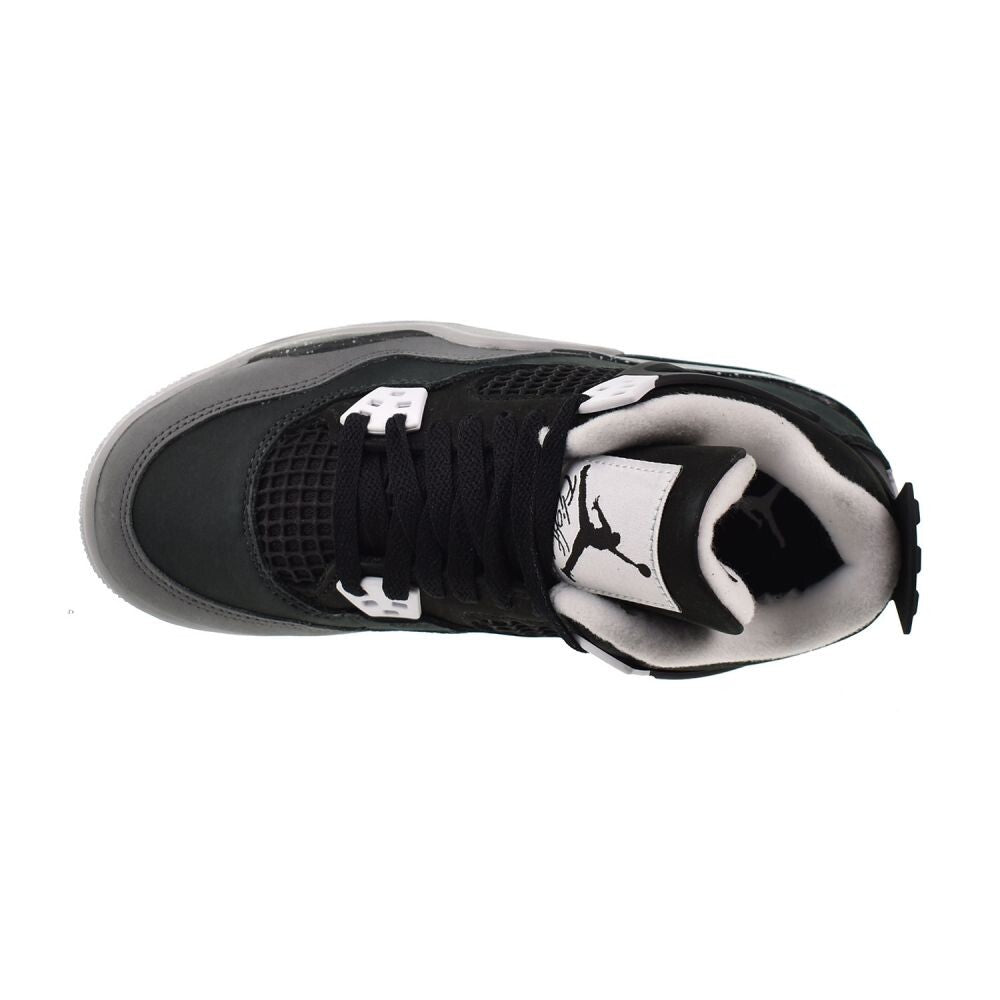 Jordan 4 Retro "Fear" (GS) Big Kids' Shoes Black/White-Anthracite fq8213-002