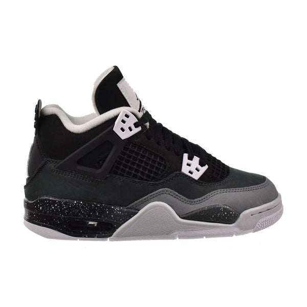 Jordan 4 Retro "Fear" (GS) Big Kids' Shoes Black/White-Anthracite fq8213-002