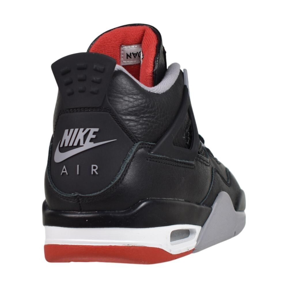Air Jordan 4 Retro (GS) "Bred Reimagined" Big Kids' Shoes Black/Red fq8213-006