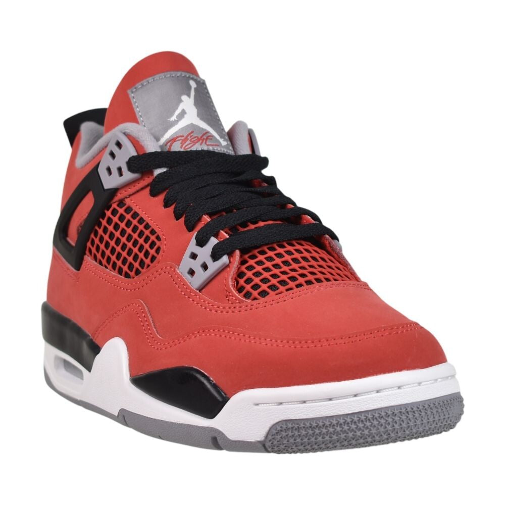 Jordan 4 Retro (GS) Big Kids' Shoes Fire Red/White-Black fq8213-600