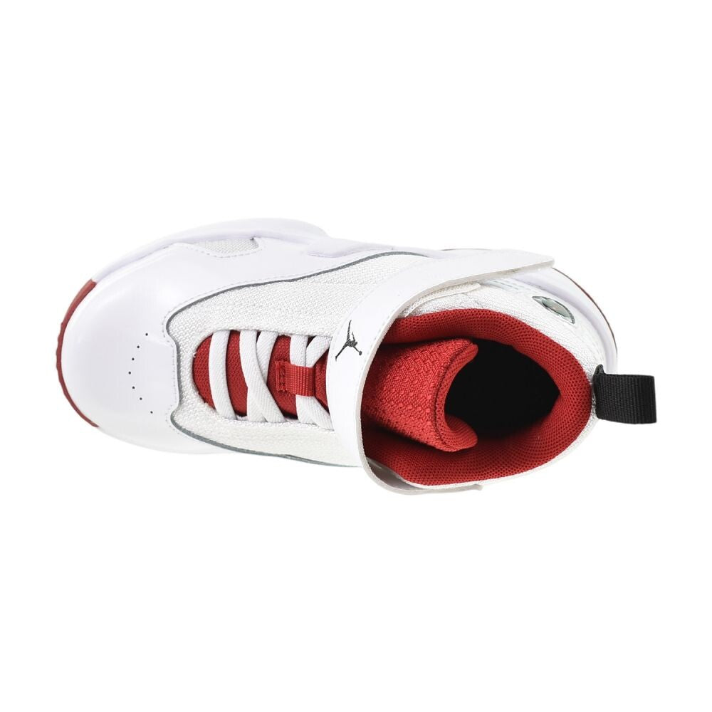 Jordan Max Aura 6 (PS) Little Kids' Shoes White/Black/Gym Red fq8299-106