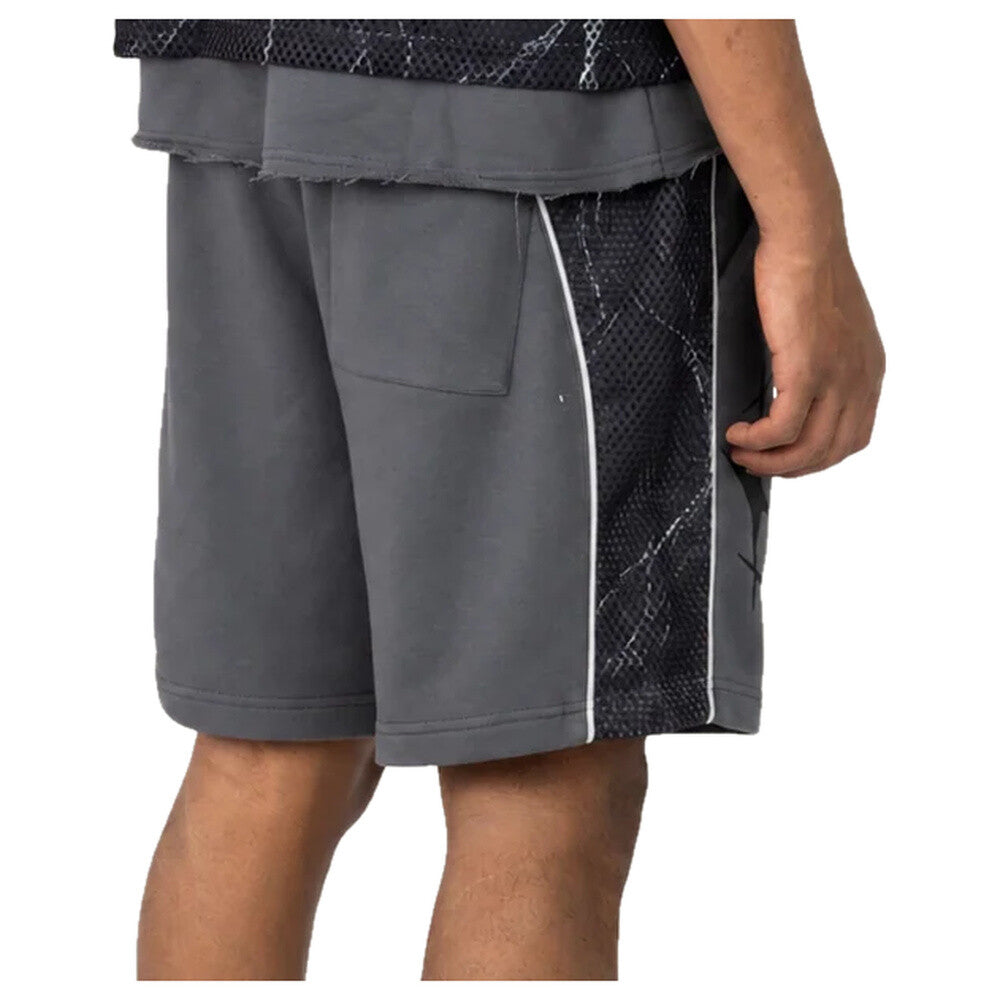 Smoke Rise Limitless 2-Fer Fleece Men's Shorts Graphite fs26s454-grapt