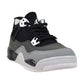 Jordan 4 Retro "Fear" Little Kids' Shoes Black/White-Anthracite fv4537-002
