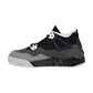 Jordan 4 Retro "Fear" Little Kids' Shoes Black/White-Anthracite fv4537-002