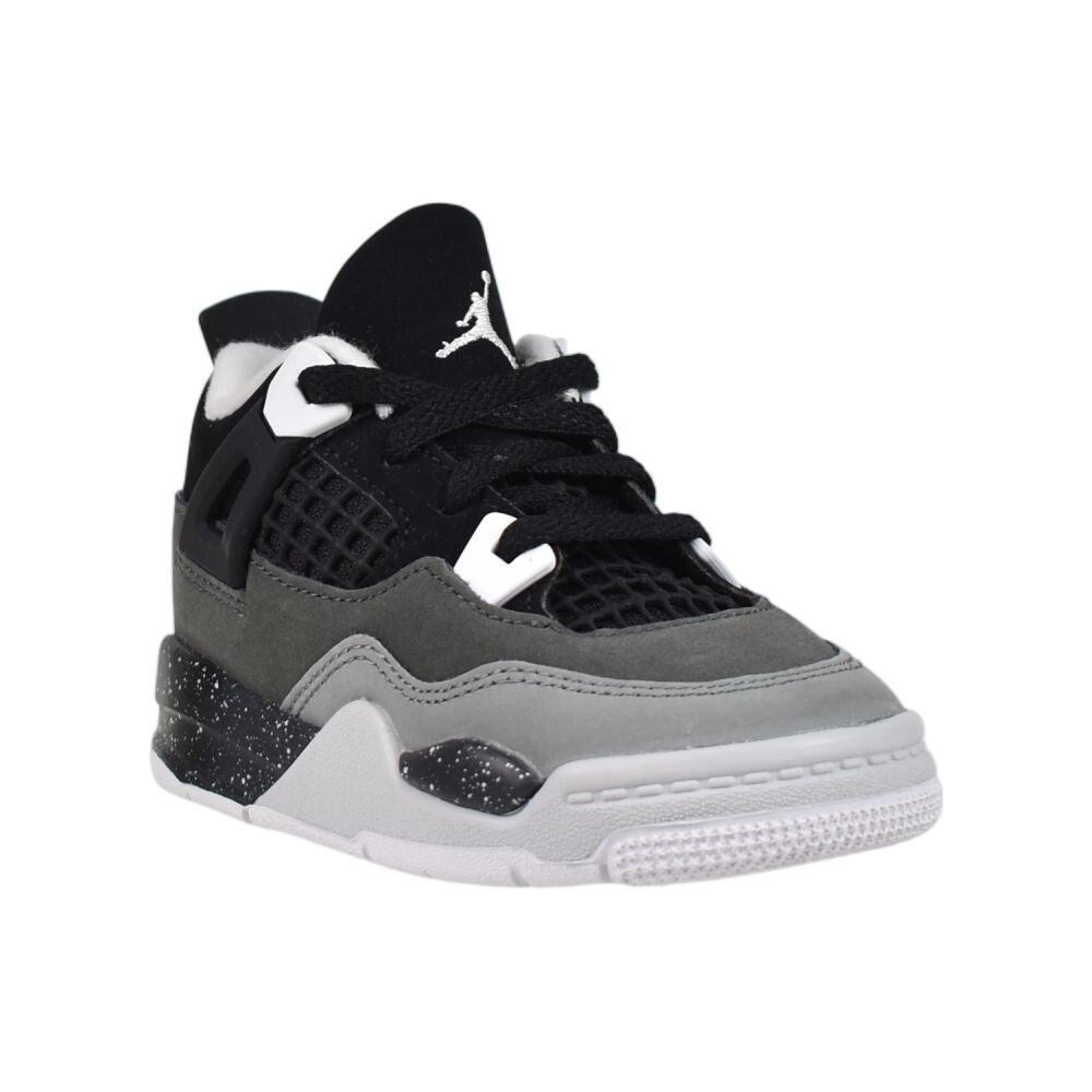 Jordan 4 Retro "Fear" Toddlers' Shoes Black/White-Anthracite fv4538-002