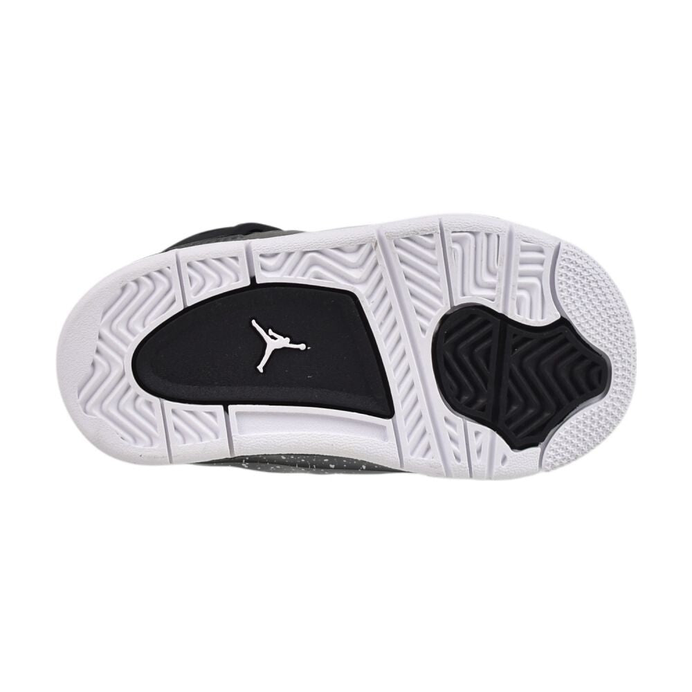 Jordan 4 Retro "Fear" Toddlers' Shoes Black/White-Anthracite fv4538-002