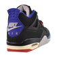 Jordan 4 Retro "Rare Air" Men's Shoes Black/Fire Red fv5029-003