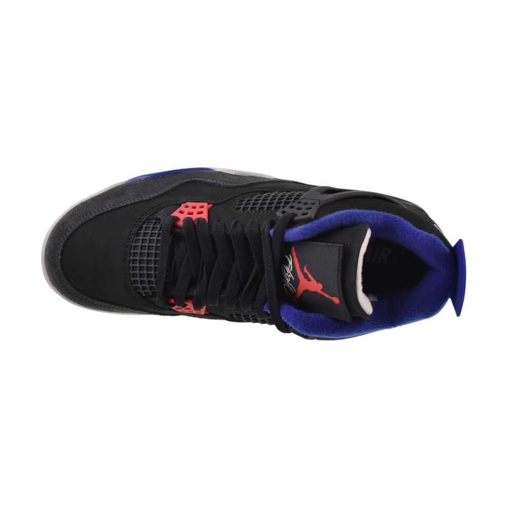 Jordan 4 Retro "Rare Air" Men's Shoes Black/Fire Red fv5029-003