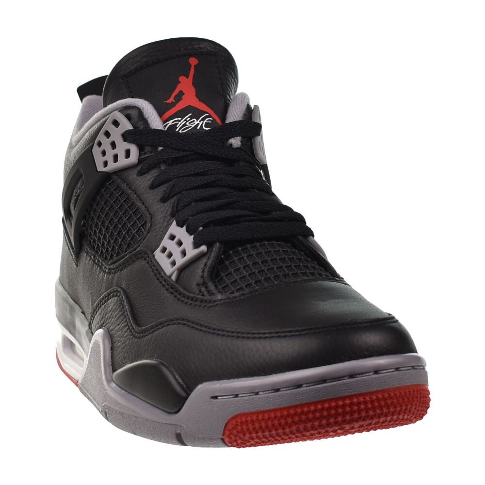 Jordan 4 Retro "Bred Reimagined" Men's Shoes Black/Fire Red fv5029-006