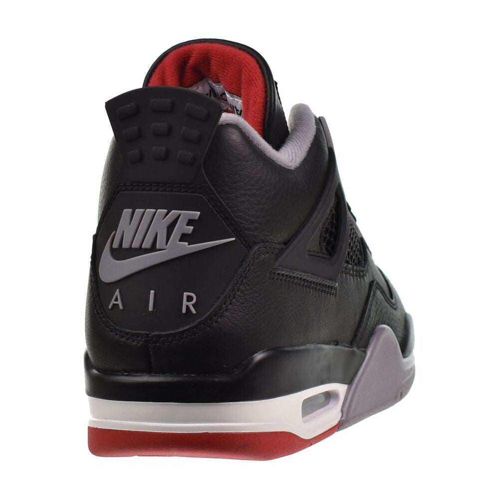Jordan 4 Retro "Bred Reimagined" Men's Shoes Black/Fire Red fv5029-006