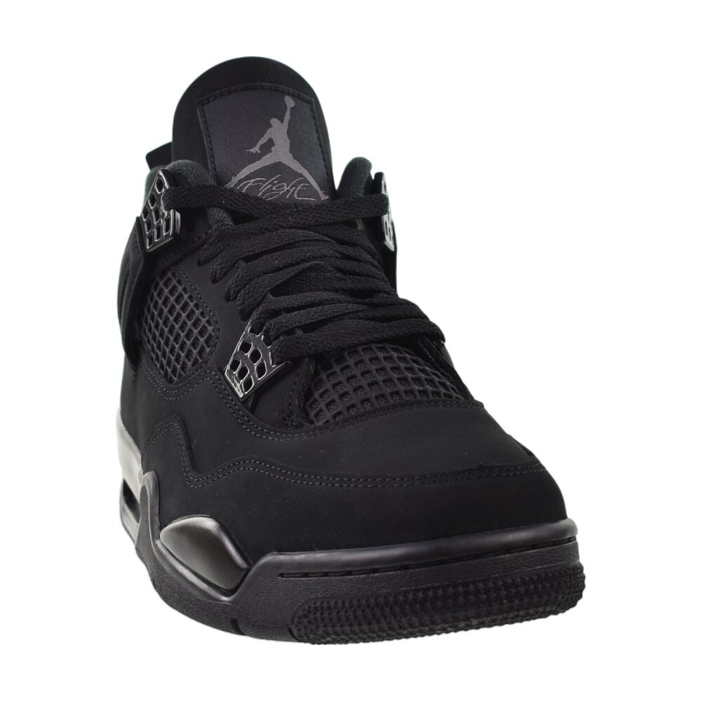 Air Jordan 4 Retro "Black Cat" Men's Shoes Black-Light Graphite fv5029-010