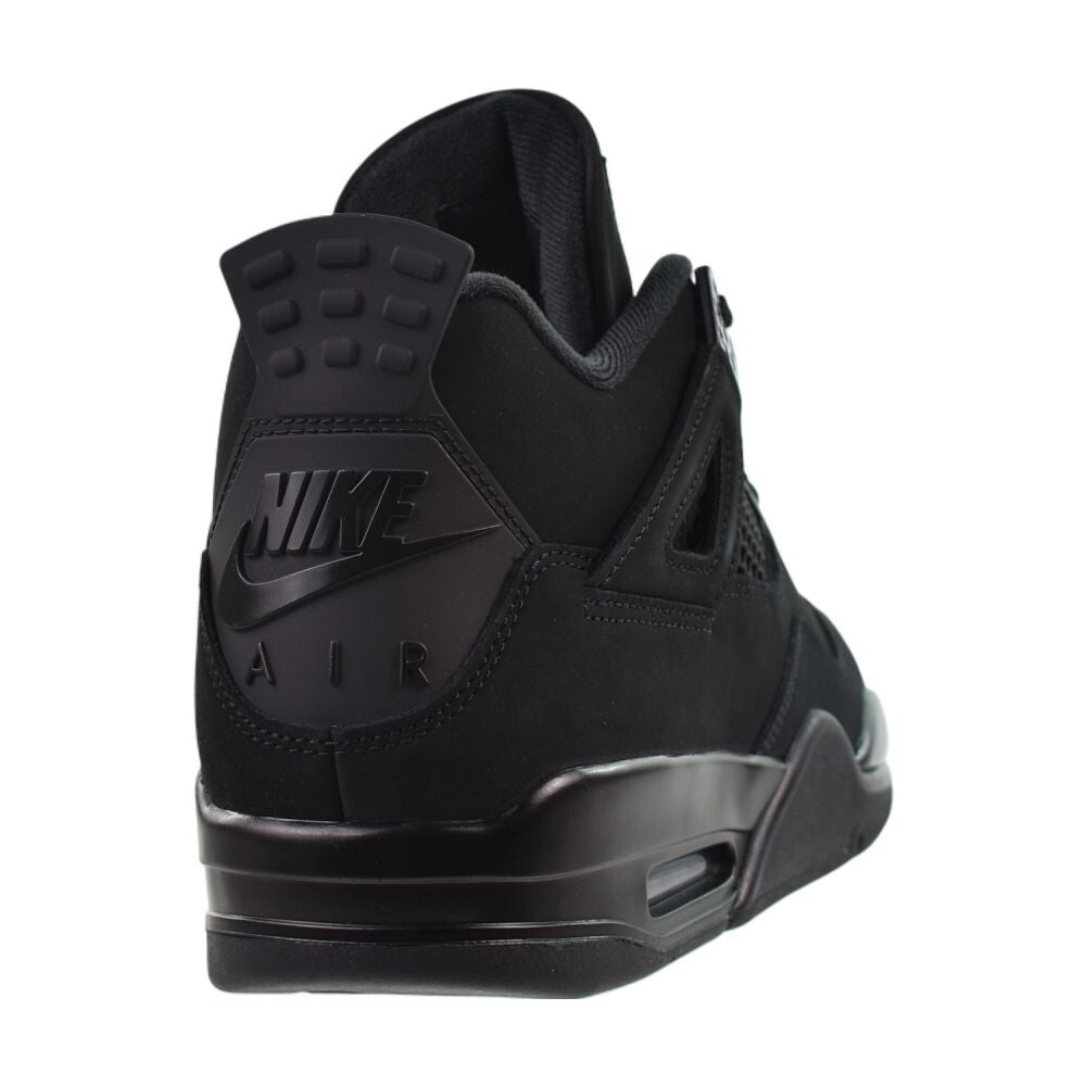 Air Jordan 4 Retro "Black Cat" Men's Shoes Black-Light Graphite fv5029-010