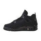 Air Jordan 4 Retro "Black Cat" Men's Shoes Black-Light Graphite fv5029-010
