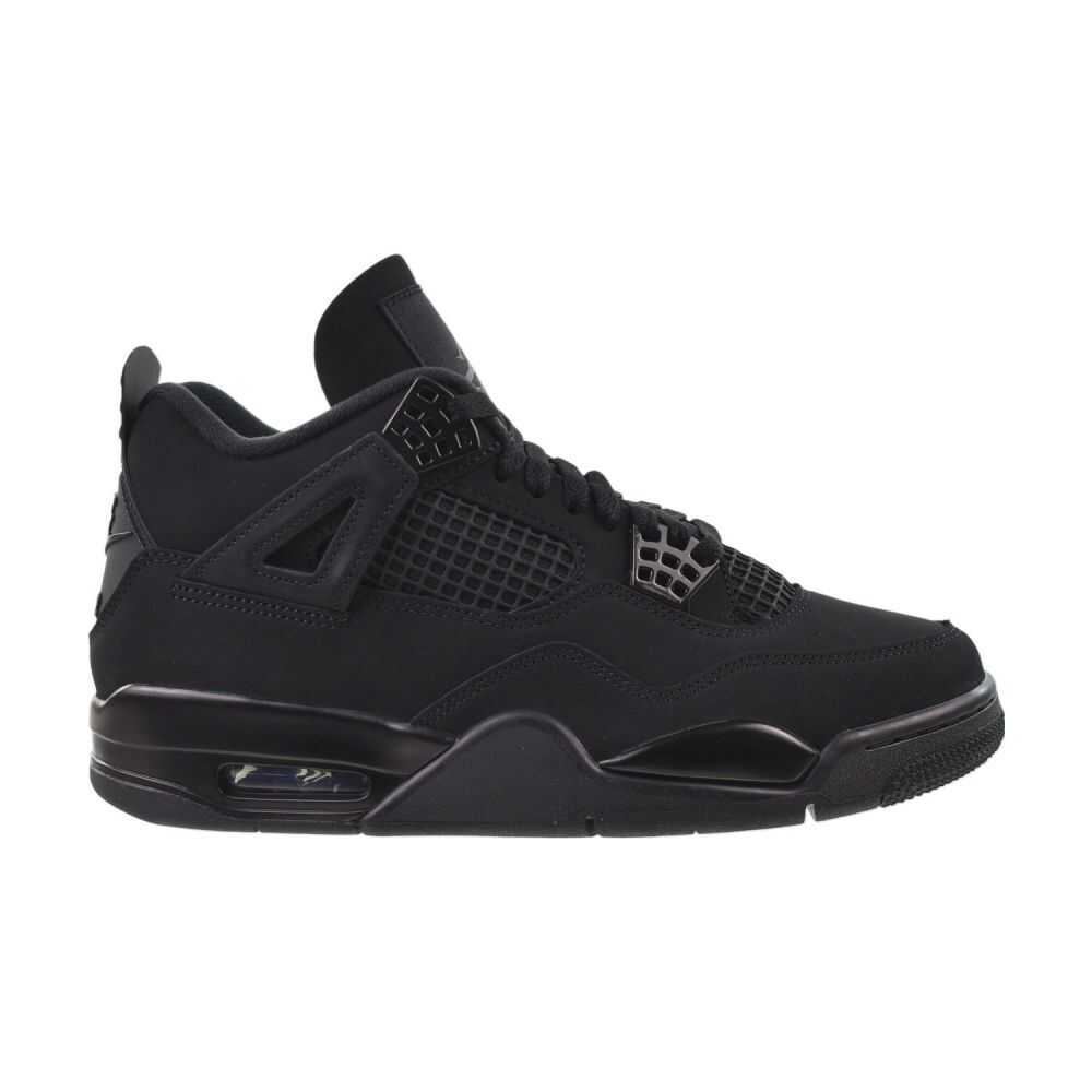 Air Jordan 4 Retro "Black Cat" Men's Shoes Black-Light Graphite fv5029-010