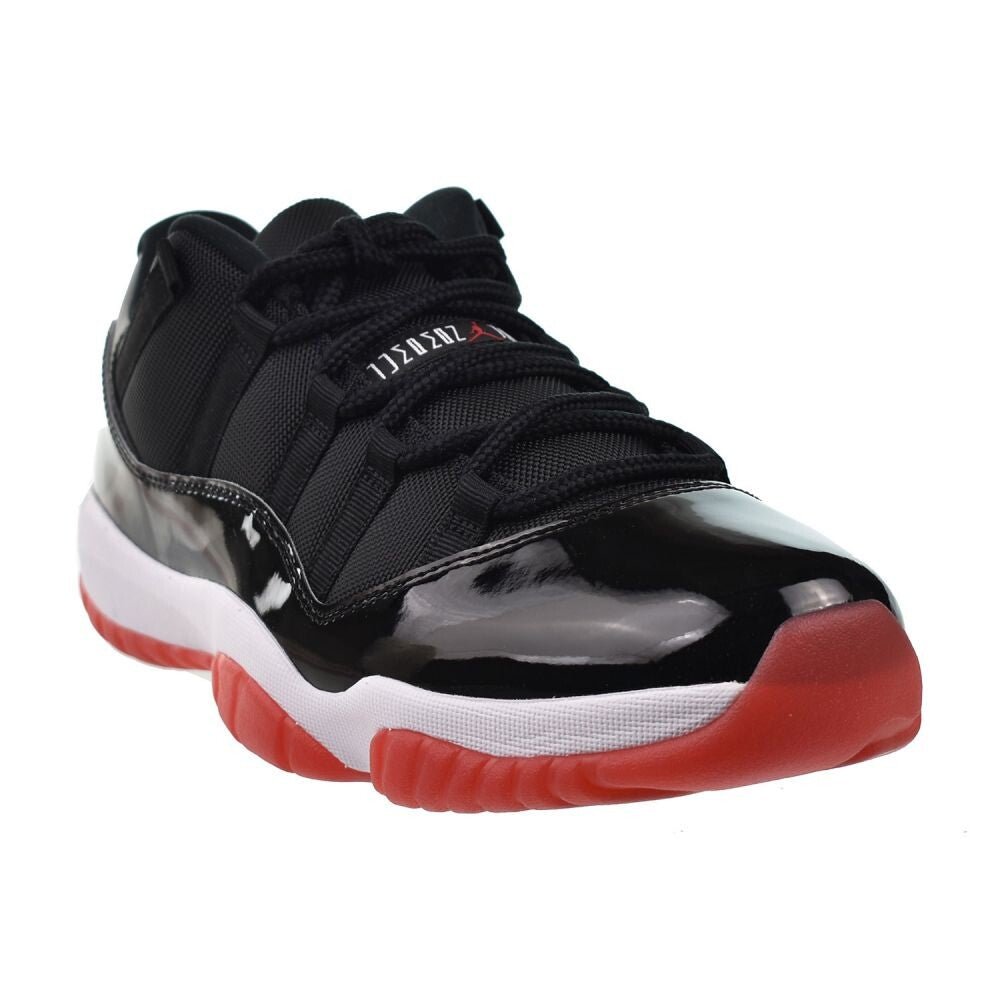 Jordan 11 Retro Low 'Bred' Men's Shoes Black/Varsity Red-White fv5104-006