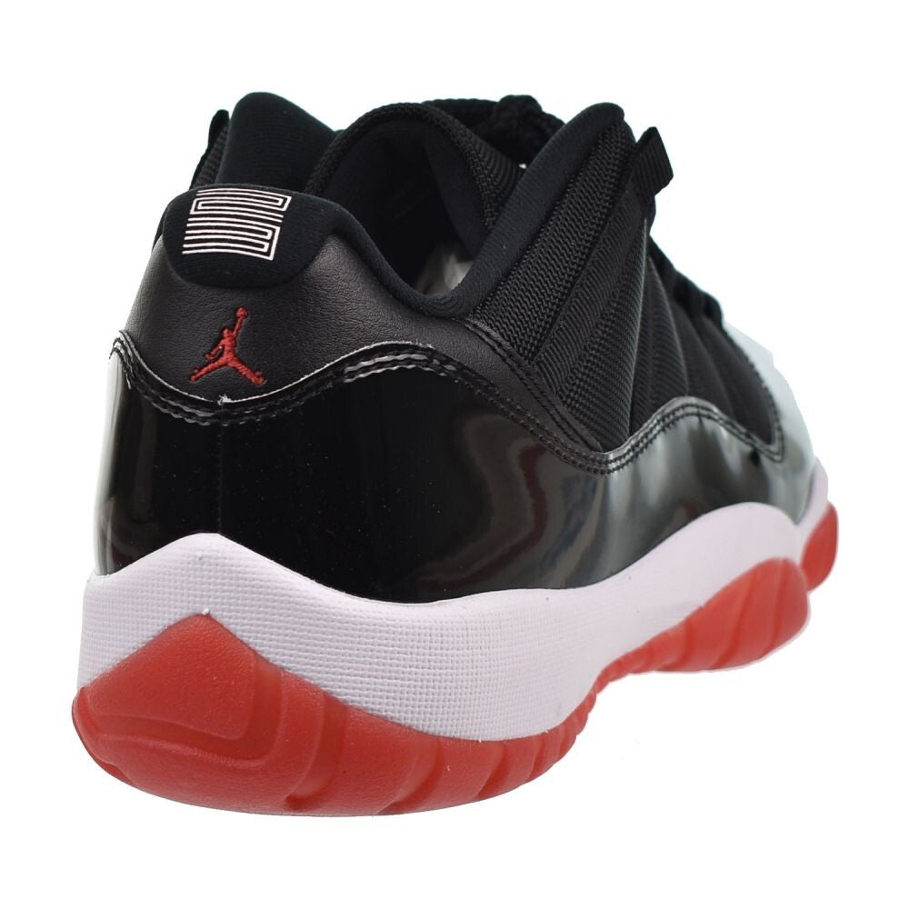 Jordan 11 Retro Low 'Bred' Men's Shoes Black/Varsity Red-White fv5104-006