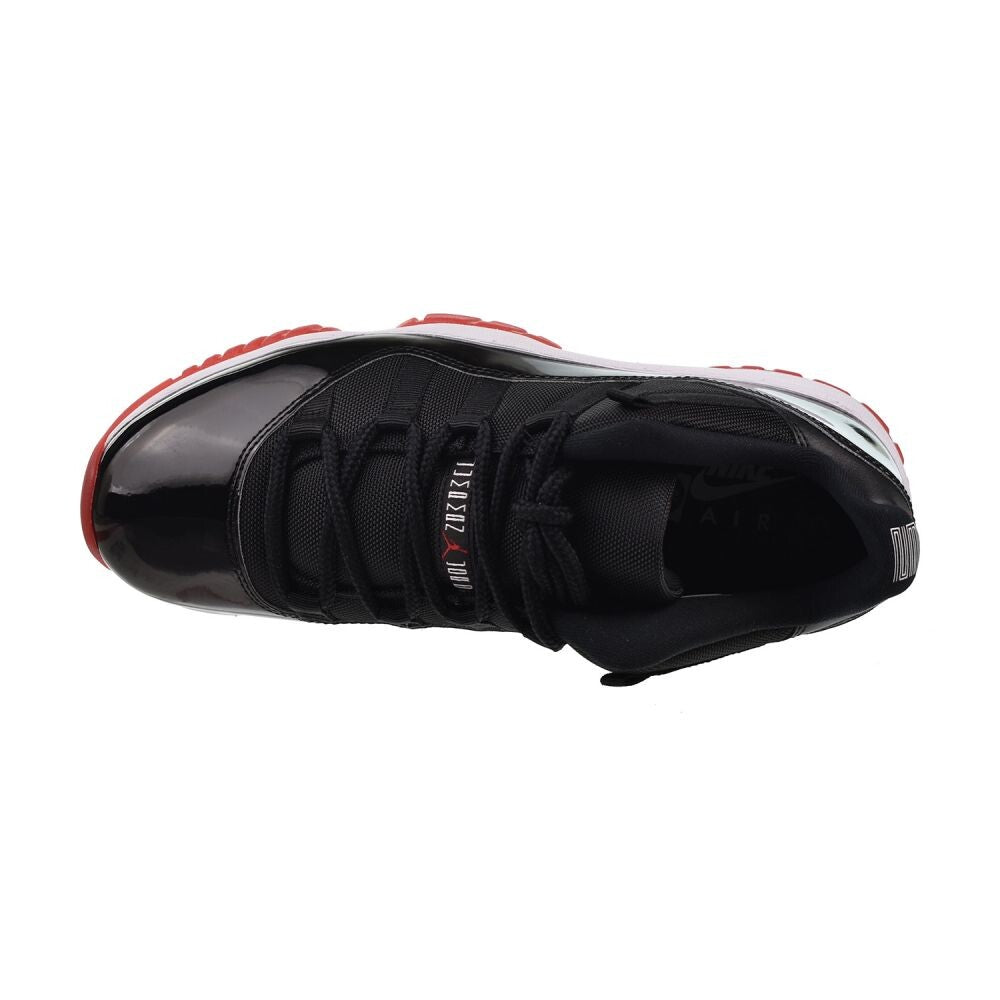 Jordan 11 Retro Low 'Bred' Men's Shoes Black/Varsity Red-White fv5104-006