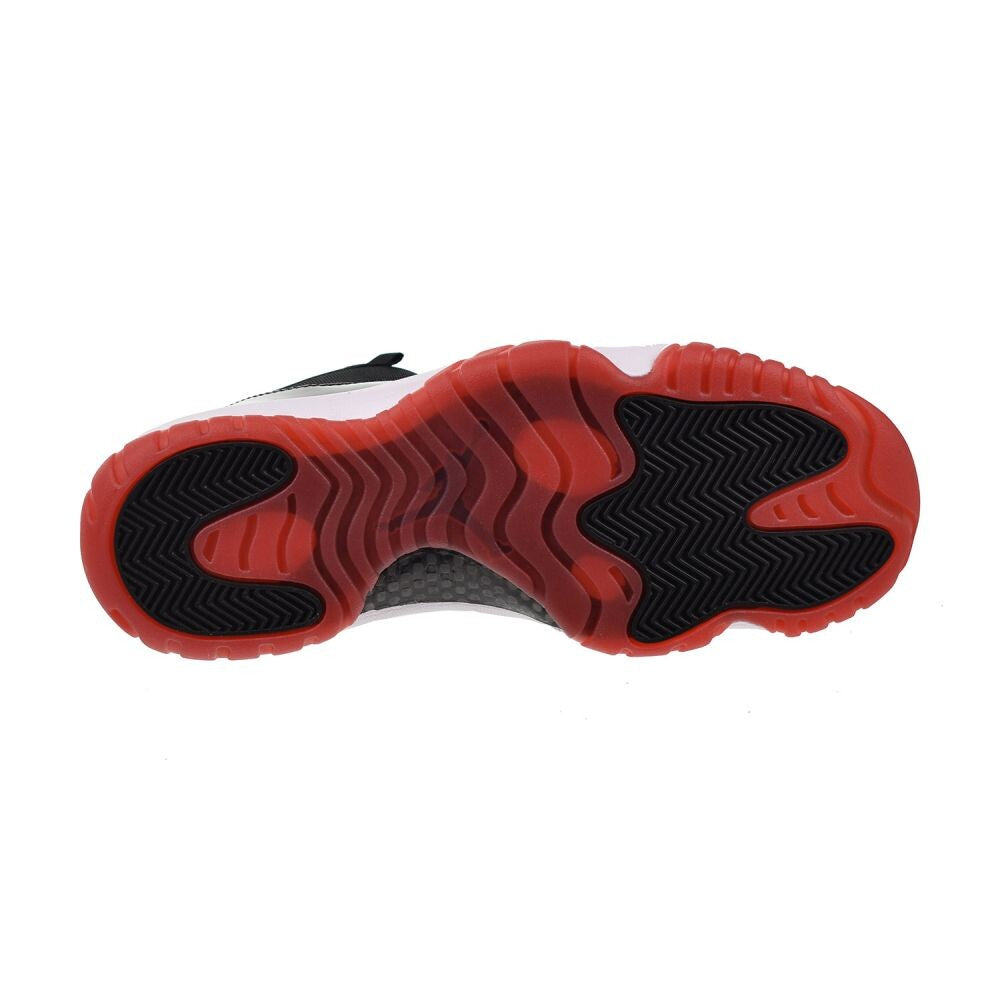 Jordan 11 Retro Low 'Bred' Men's Shoes Black/Varsity Red-White fv5104-006