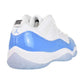 Air Jordan 11 Retro Low Men's Shoes White/University Blue fv5104-100