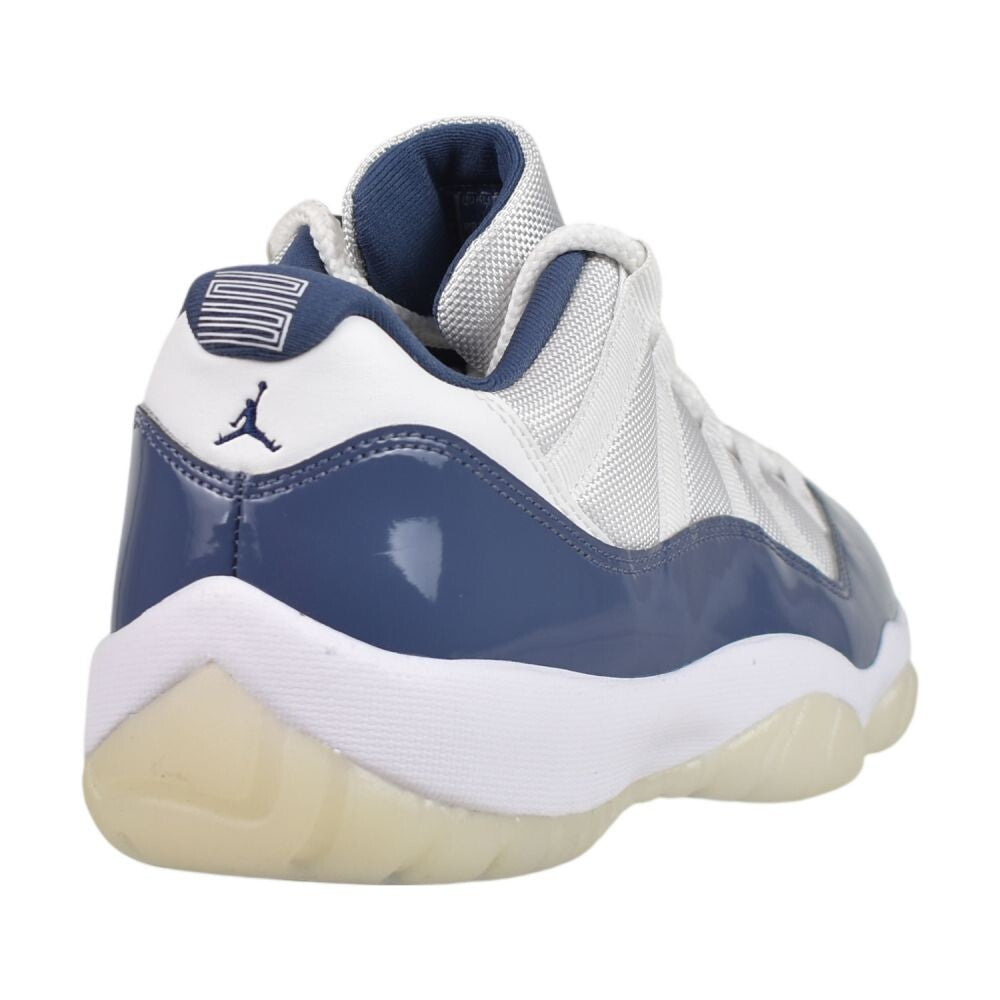 Air Jordan 11 Retro Low Men's Shoes White/Midnight Navy fv5104-104