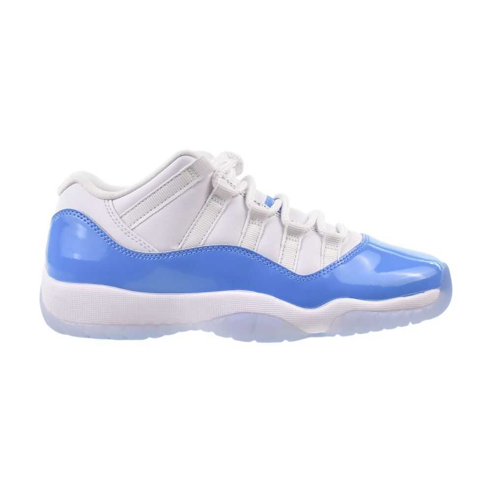Jordan 11 Retro Low (GS) Big Kids' Shoes White/University Blue fv5121-100