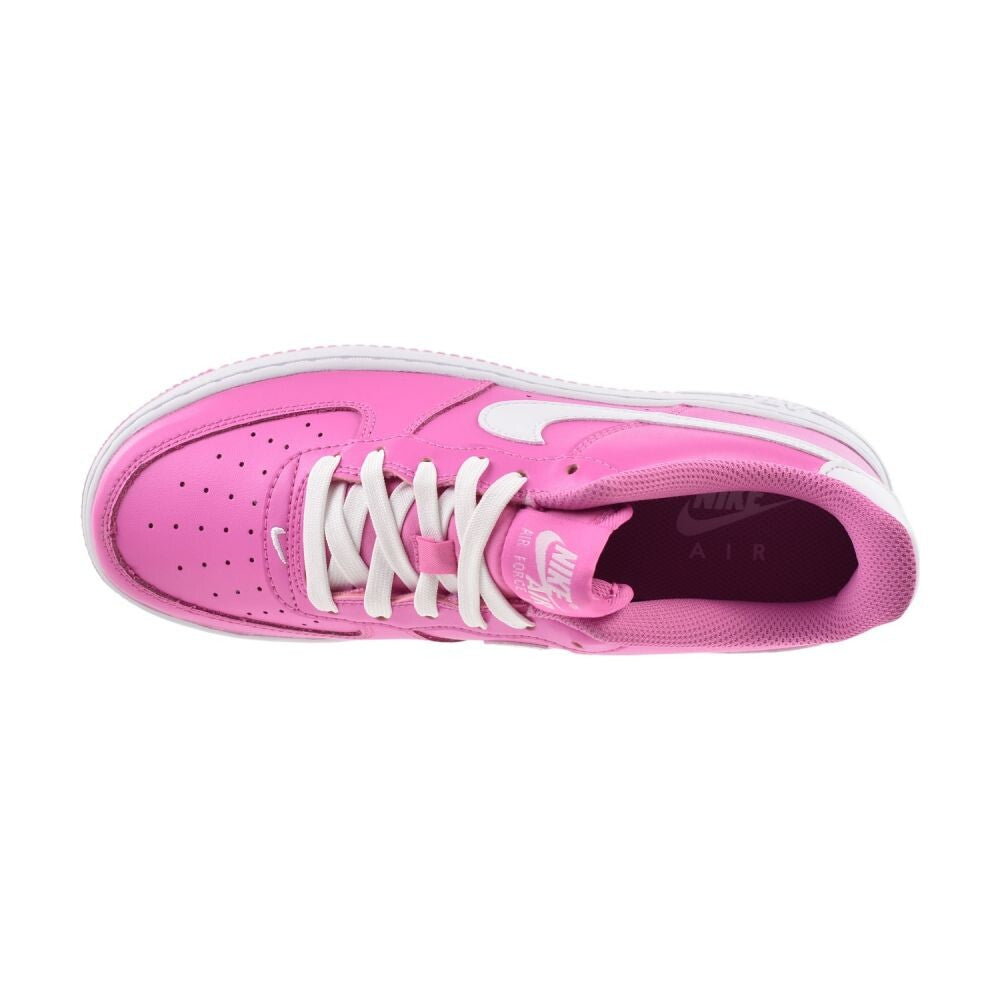 Nike Air Force 1 (GS) Big Kids' Shoes Playful Pink/White fv5948-600