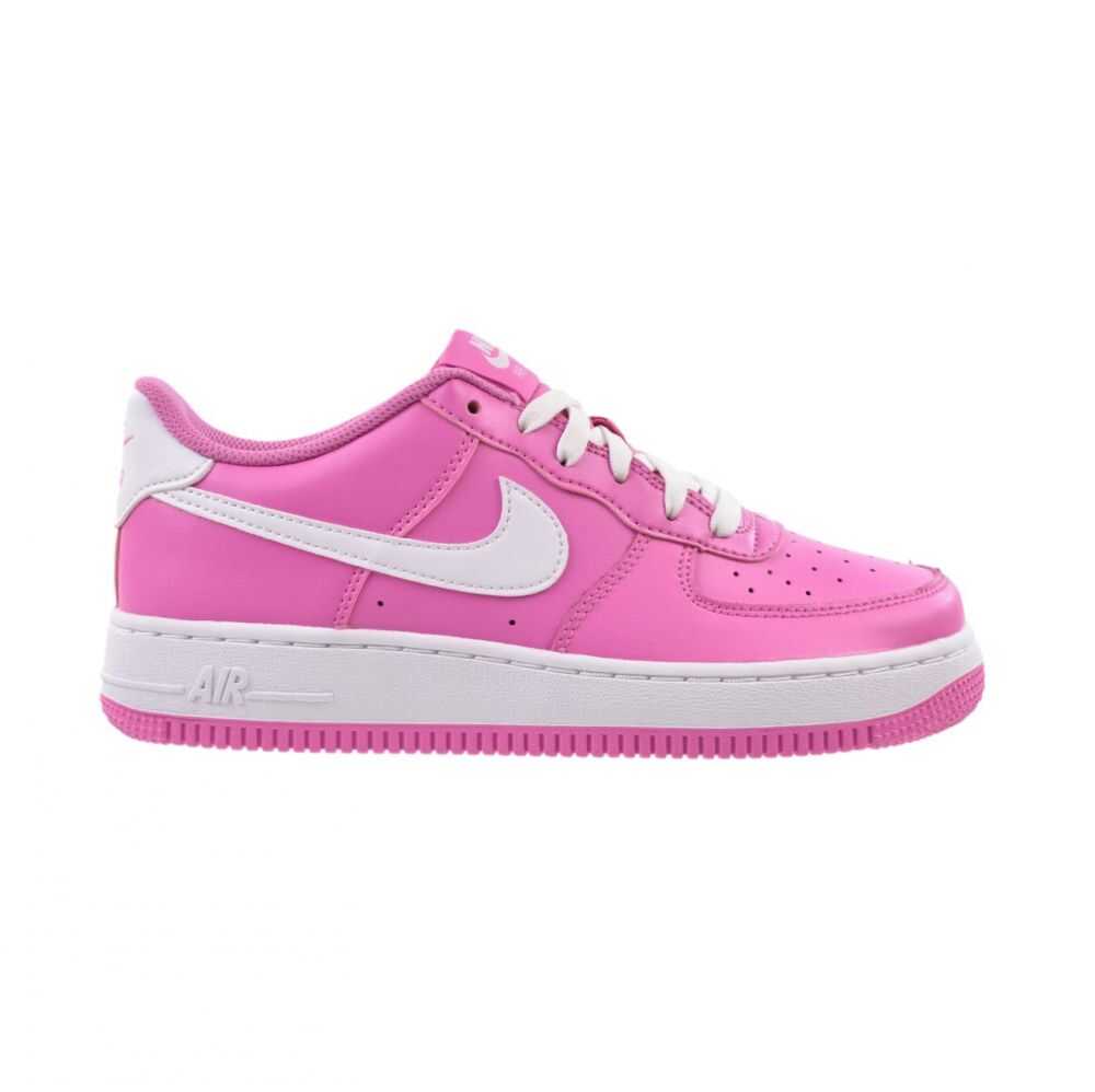 Nike Air Force 1 (GS) Big Kids' Shoes Playful Pink/White fv5948-600