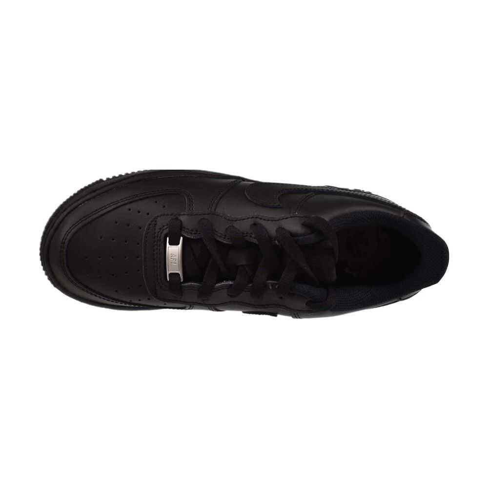 Nike Air Force 1 LE (GS) Big Kids' Shoes Triple Black fv5951-001