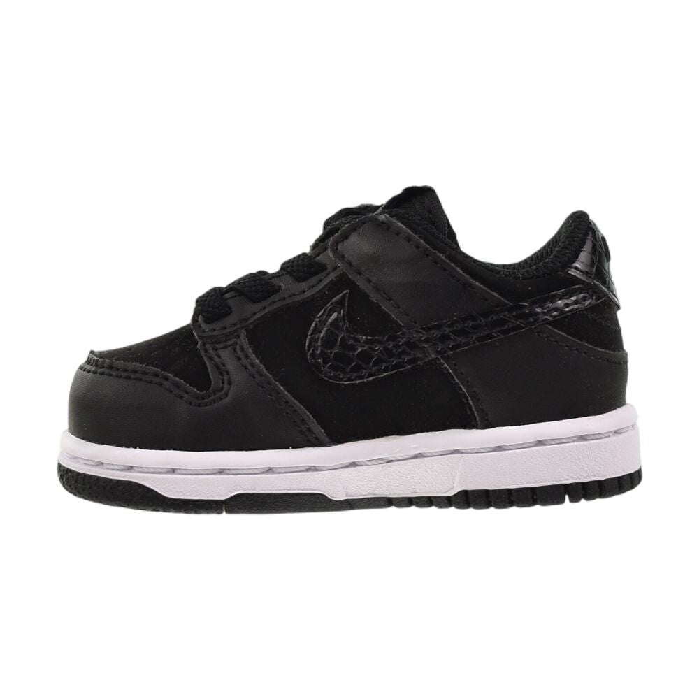 Nike Dunk Low SE (TD) Toddlers' Shoes Black-White-Game Royal fv7474-001
