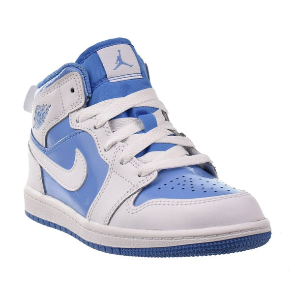 Jordan 1 Mid SE (PS) Little Kids' Shoes White/Legend Blue fz3932-114