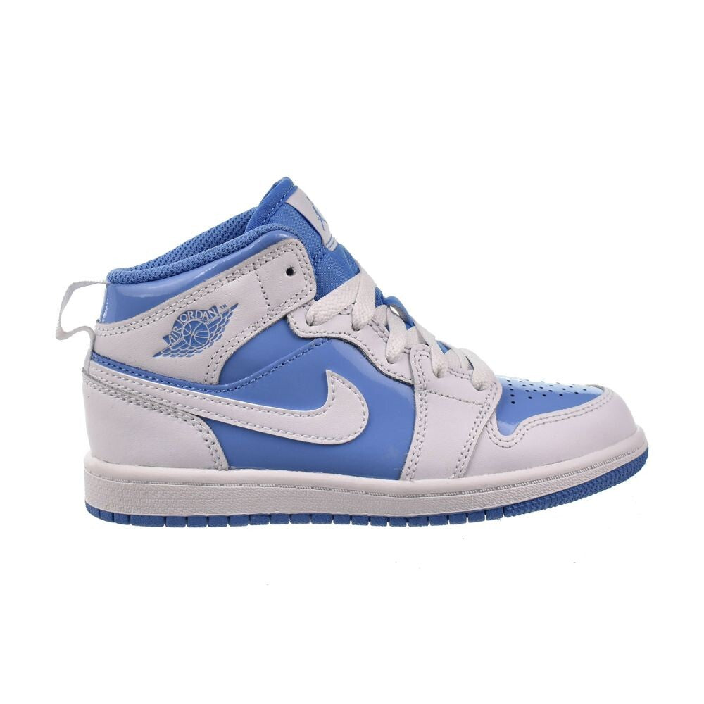 Jordan 1 Mid SE (PS) Little Kids' Shoes White/Legend Blue fz3932-114