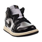 Jordan 1 Mid SE (TD) Toddlers' Shoes Black/Metallic Gold fz3939-001