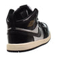 Jordan 1 Mid SE (TD) Toddlers' Shoes Black/Metallic Gold fz3939-001