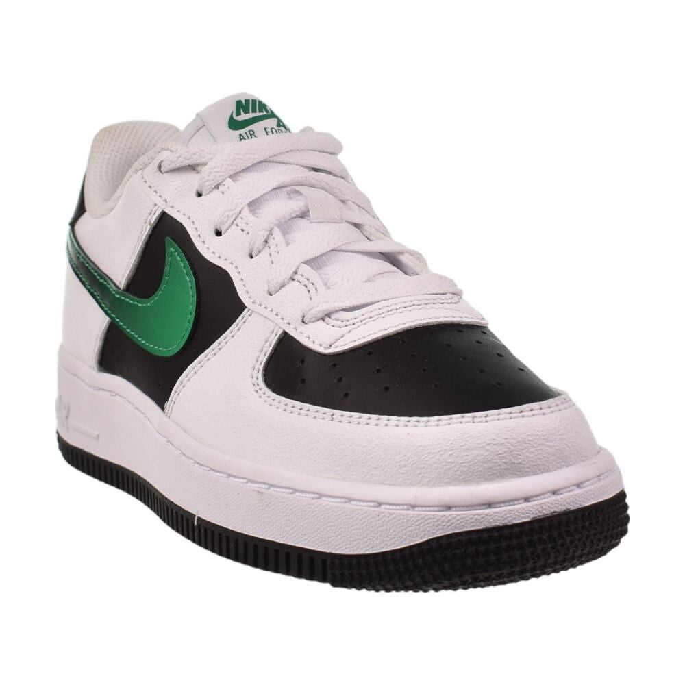 Nike Air Force 1 (GS) Big Kids' Shoes White/Stadium Green-Black fz4353-100