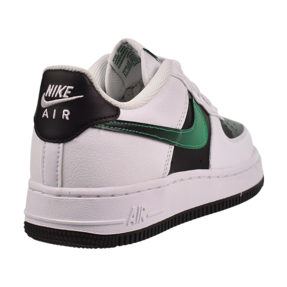 Nike Air Force 1 (GS) Big Kids' Shoes White/Stadium Green-Black fz4353-100