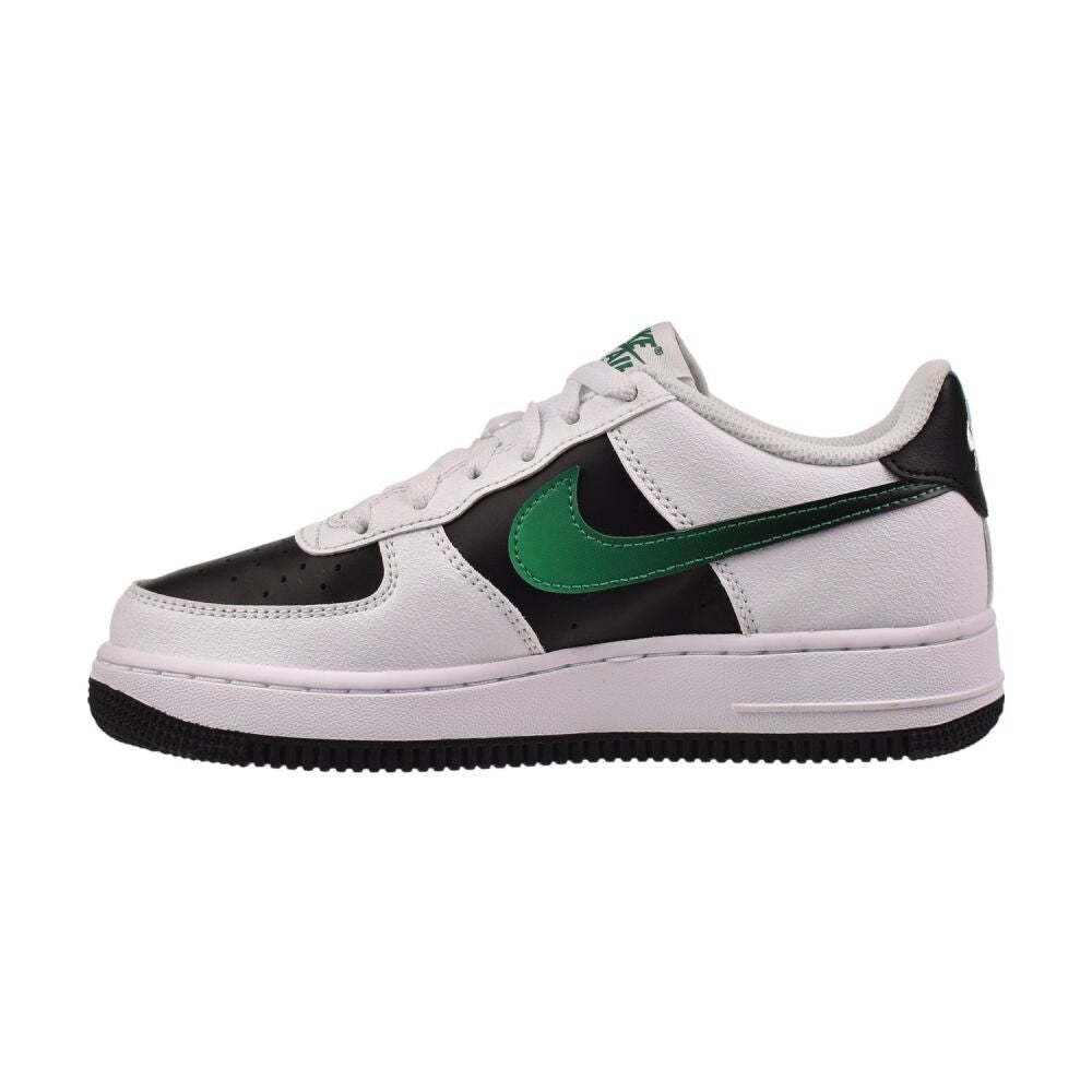 Nike Air Force 1 (GS) Big Kids' Shoes White/Stadium Green-Black fz4353-100