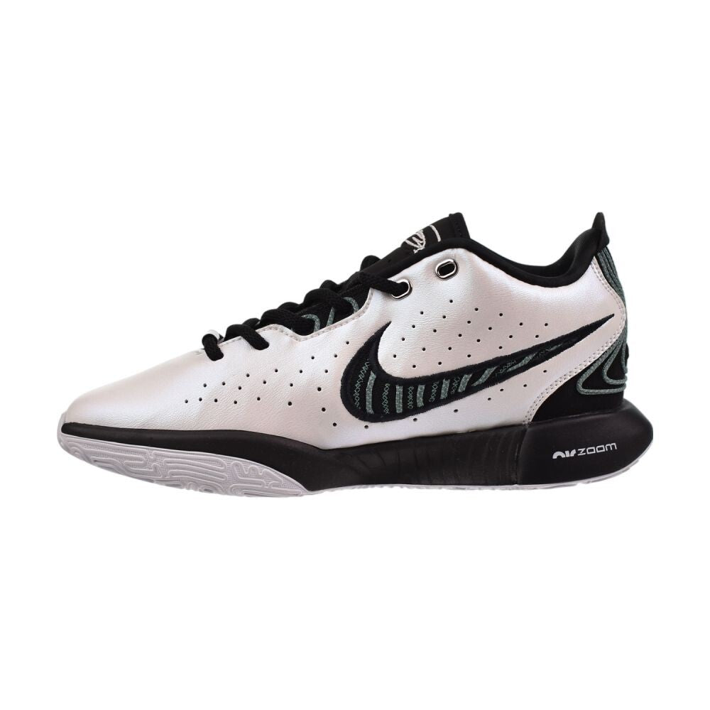 Nike Lebron XXI (GS) Big Kids' Shoes White/Black-Bicoastal fz7189-100