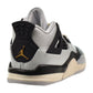 Jordan 4 Retro (TD) Toddlers' Shoes Pure Platinum/Metallic Gold fz8584-070